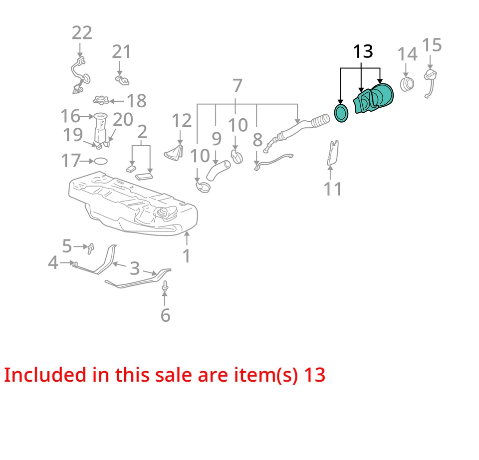 SE ADAPTA A LA CARCASA PONTIAC BONNEVILLE 2000-2005 ASM F/TNK TUBO DE FILTRO 25663690 - NUEVO OEM Foto 2 de 3