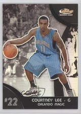 2007-08 Topps Finest 2008-09 Rookie Black Refractor 44/75 Courtney Lee #122 0j4n