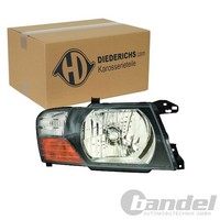 Diederichs Halogen Scheinwerfer Schwarz Links FüR Mitsubishi Pajero | 5844883