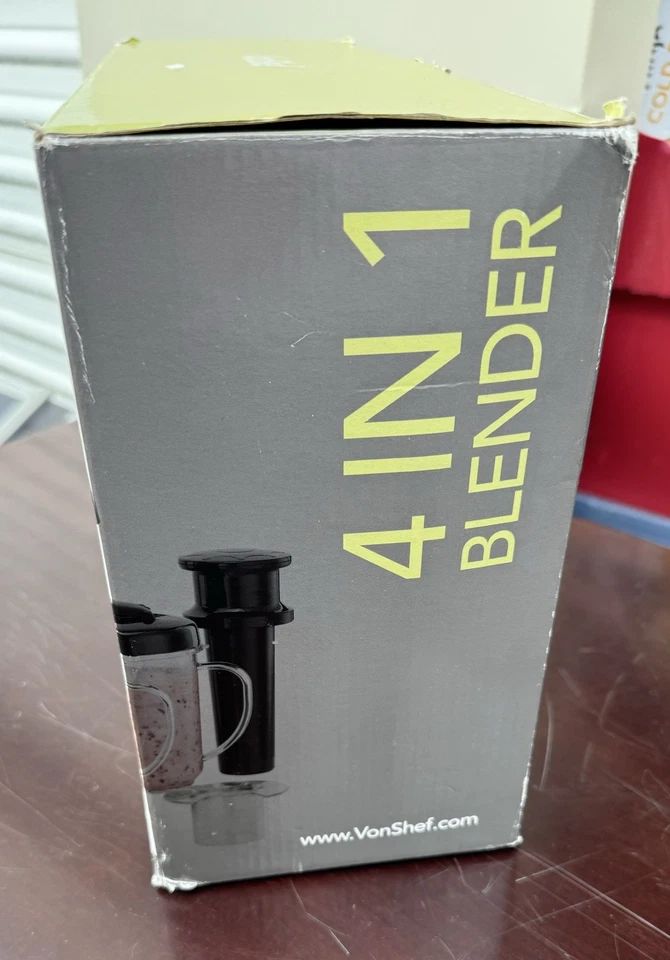 NUEVO - Licuadora VonShef 4 en 1 Foto 3 de 4