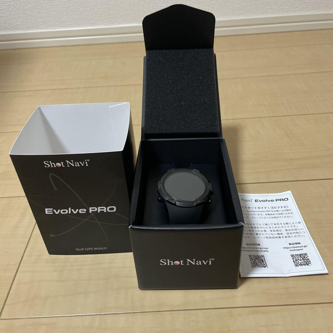 Shot Navi Evolve PRO ゴルフ GPSウォッチ