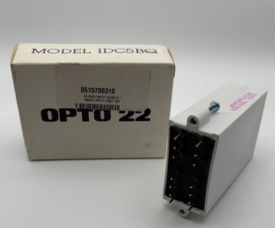 (NEW) OPTO22 IDC5BQ Quad Pak 4-Channel High Speed I/O Input Module