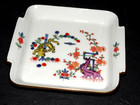 MEISSEN Kakiemon gelber Tiger wunderschöner seltener Untersetzer -/ Ascher 11 cm