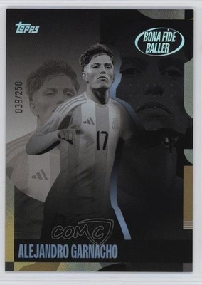 2024 Argentina Team Set Bona Fide Baller Sky Blue Foil Alejandro Garnacho 1hq0
