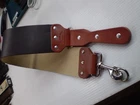 STRAIGH RAZOR STROPPING LEATHER BELT  -  3.25 x 21