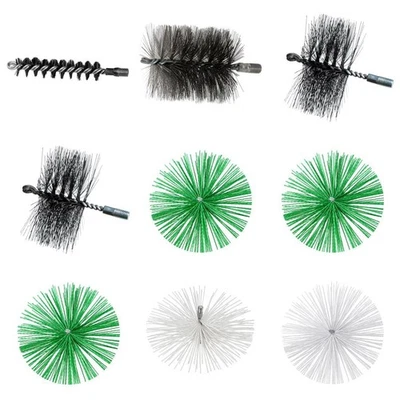 KEYMET Cepillo de caldera cepillo de caldera cepillo de horno escoba de chimenea cepillos de tubo escoba de chimenea