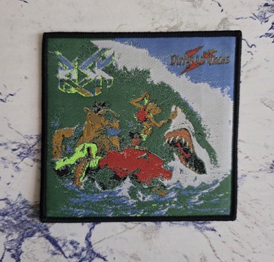 Risk Dirty Surfaces Black Border Woven Patch
