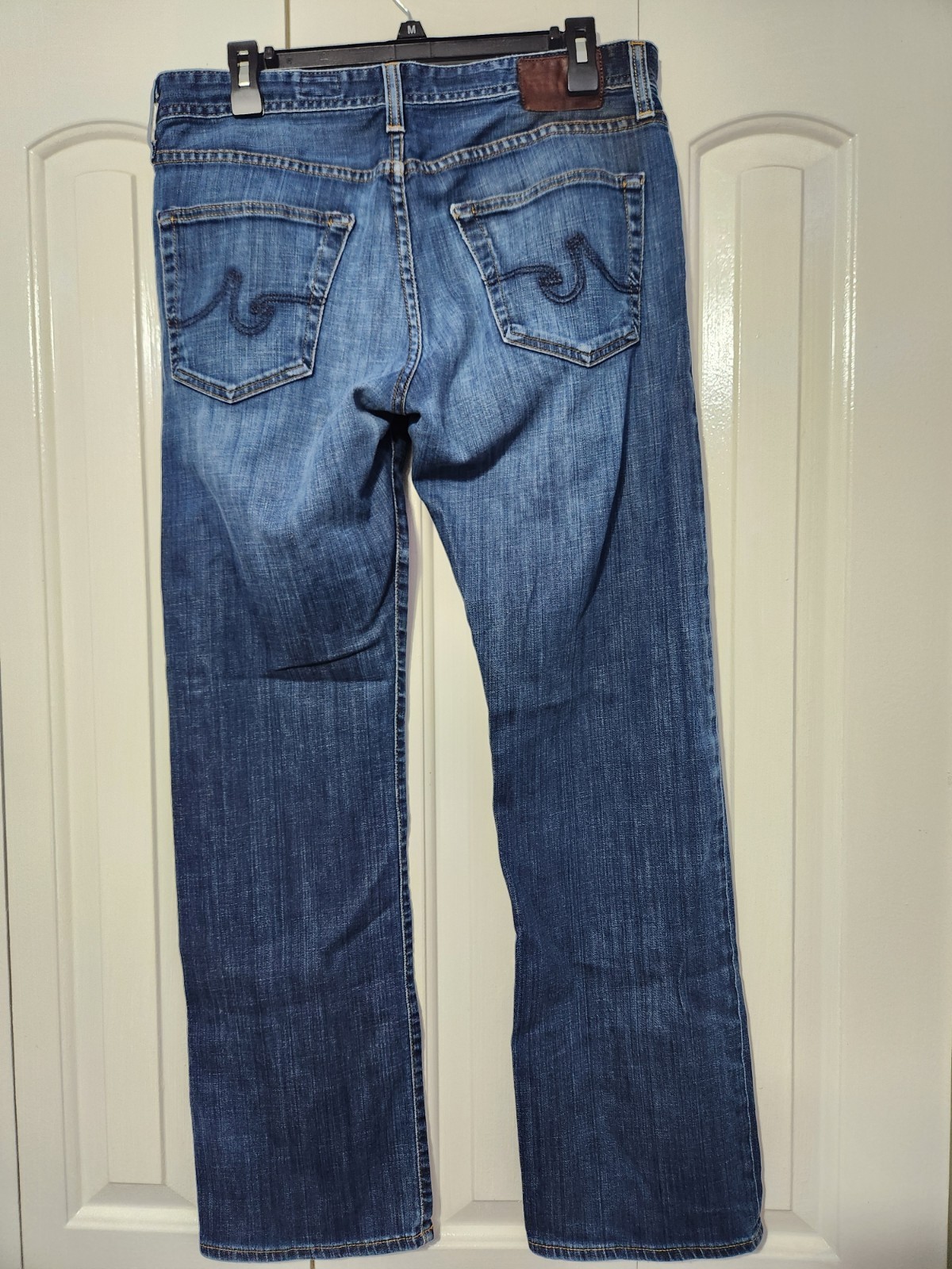 Adriano Goldschmied AG size 33 W 32 L The Protege Straight Leg Mens Jeans Denim thumbnail 3