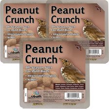 Peanut Crunch Suet Cakes Sample Pack, Contains 3 Suet Cakes, Try It, Your Birds