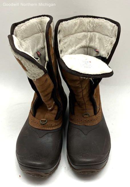The North Face Brown Solid Winter Boot Women 8.5 - image 1