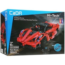 CaDA Cars RC Red Storm Brick Construction Kit 380 Piece Set C51009W