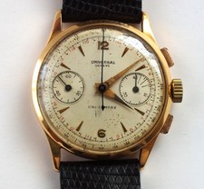 Universal Geneve Cronografo Uni-Compax  ORO 18 k Cal. 285 VINTAGE RARO anni 40 ?