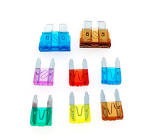 100 Pcs 20 Amp, 20A Standard Blade Fuse, 20A Standard Car Fuse, 20A Automot...