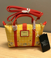 Loungefly Disney Winnie the Pooh Small Crossbody Satchel Bag Yellow/Red
