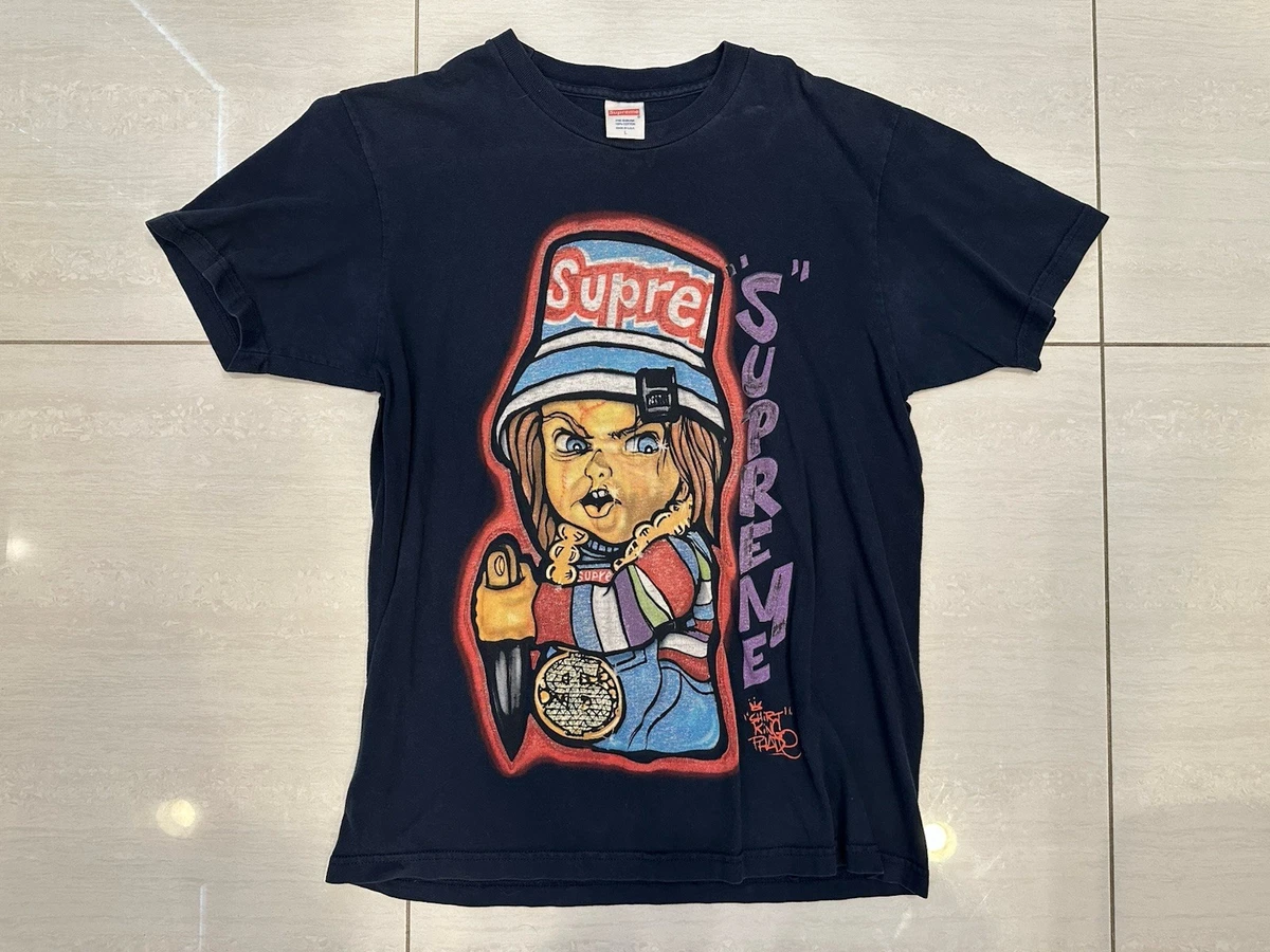 Supreme Blue T-Shirts for Men for sale | eBay