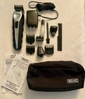 Wahl Lithium Ion Detachable Blade Beard Trimmer Shaver 11pc Grooming Kit 9888