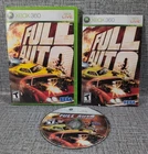 Full Auto (Microsoft Xbox 360, 2006) Complete W/ Manual Tested Working