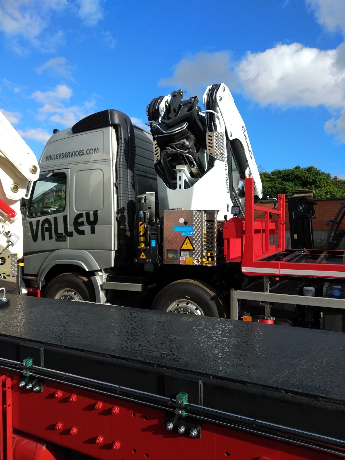 New Cormach lorry loader cranes 4 575tm hiab cranes for sale eBay