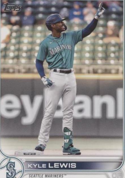 2022 Topps Series 1 - Kyle Lewis #206 - 1 of 1
