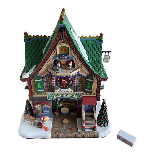 LEMAX XMAS Friendly Forest Clockworks Village (15734) - Lights/Sounds/Moves π - Picture 12 of 14
