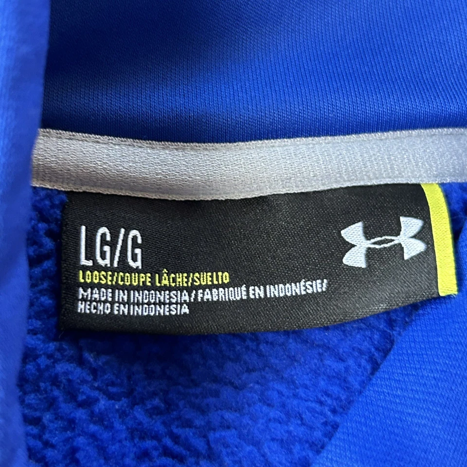 Chicago Cubs Sweater Men’s Large World Series Under Armour Sweatshirt Hoodie - Image 4 of 4