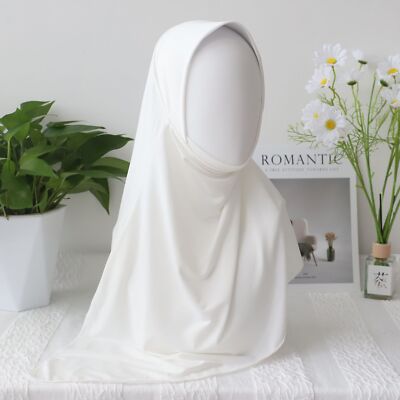 Instant Hijab Women Amira Prayer Scarf Shawl Full Cover Muslim Turban Headscarf