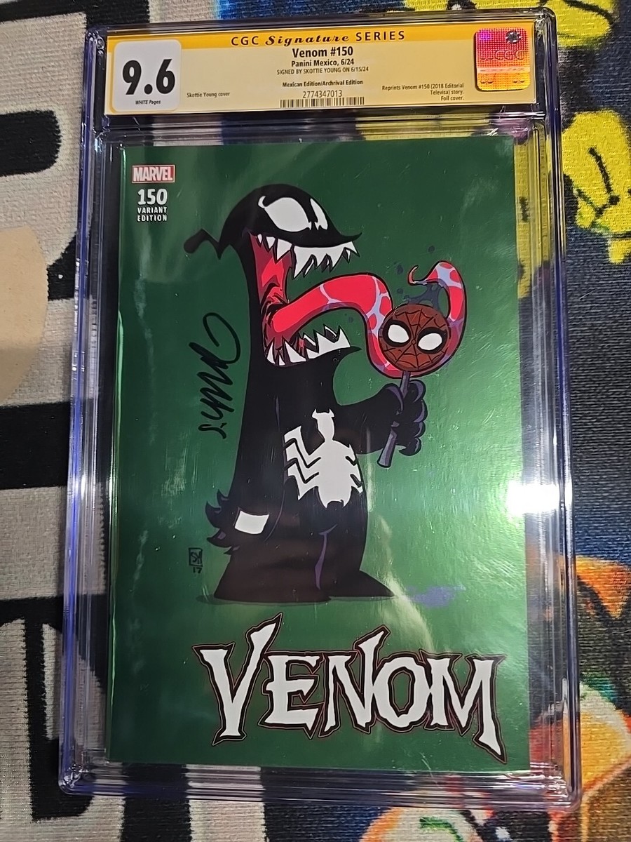 Venom #150 CGC 9.6 SS Mexican Foil Heroes Con Exclusive Signed by