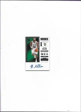 KADEEM ALLEN 2017-18 PANINI CONTENDERS ROOKIE TICKET AUTOGRAPH, CELTICS