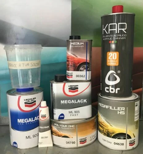 Transparente Grundierungen für Autolackierer