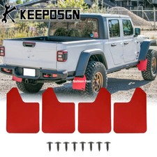Für JEEP Gladiator Schmutzfänger Anhänger Spritzschutz Spritlappen Vorne Hinten