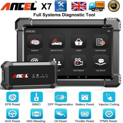 Profi Auto Diagnosescanner OBD2 Werkzeug mit großer Auto Support Liste X7