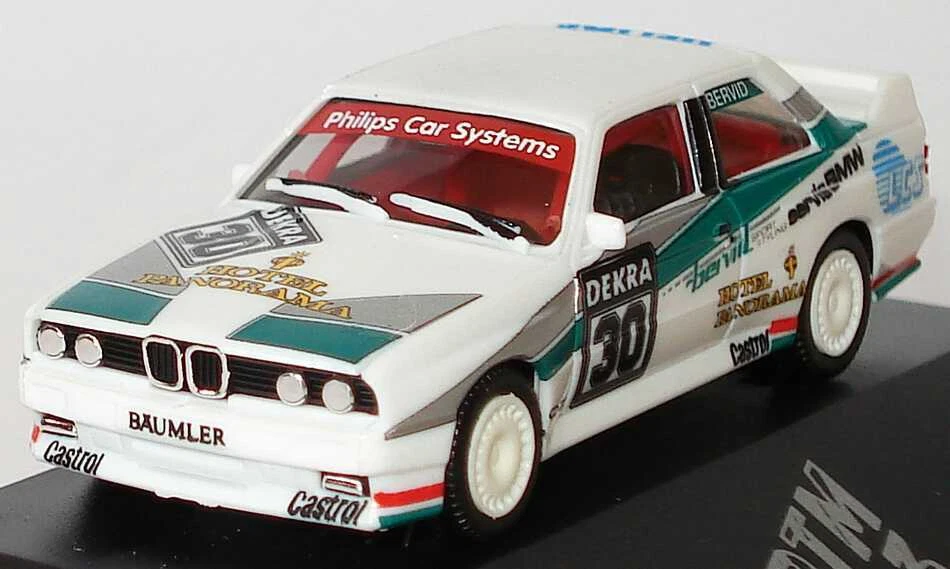 BMW M3 E30 DTM 1993 1:87 Bervid Sport Styling No.30 Vaclav Bervid - Herpa 035811 Foto 2 de 3