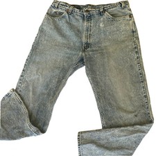 VTG Levis 509 Orange Tab Jeans Men Label Sz 38x30 Measures 36x29.5 40509-0209