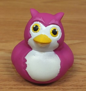 owl rubber duck