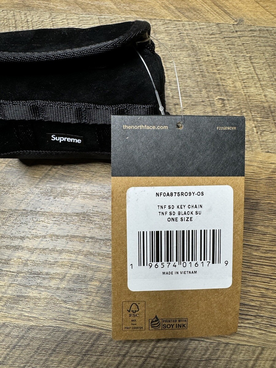 The North Face Supreme Suede Base Camp Mini Duffle Keychain The North Face Supreme Suede Base Camp Mini Duffle Keychain