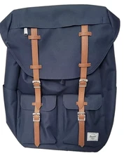 Herschel Supply Co Buckingham Navy Blue Large 33L Rucksack School Backpack-NWT