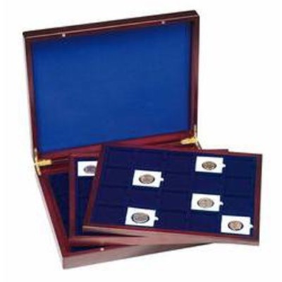 Leuchtturm (304747) Münzkassette VOLTERRA TRIO de Luxe, für je 20 QUADRUM Münzka