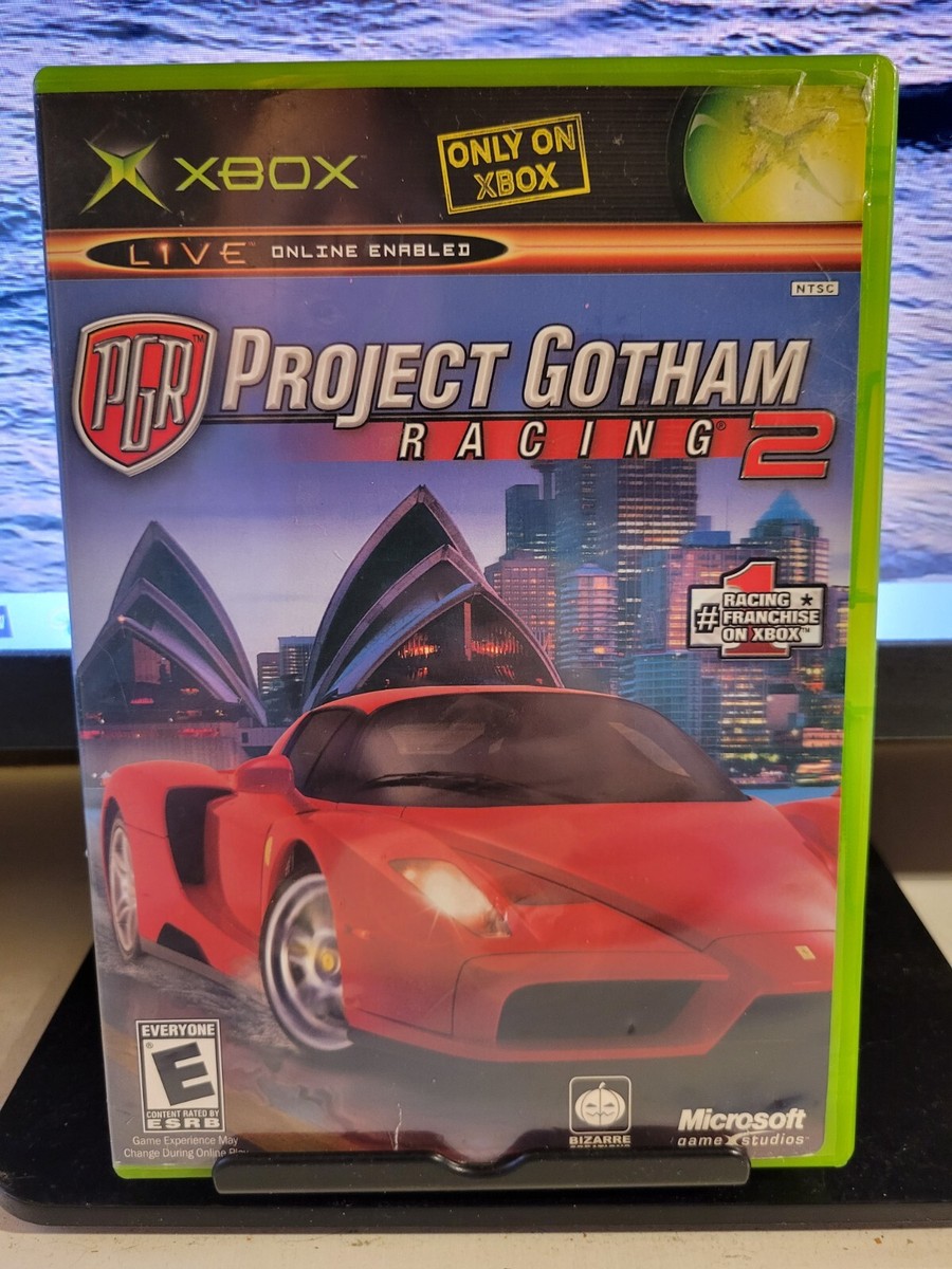 Project Gotham Racing 1 & 2 (Microsoft Xbox Video Game Lot) TESTED