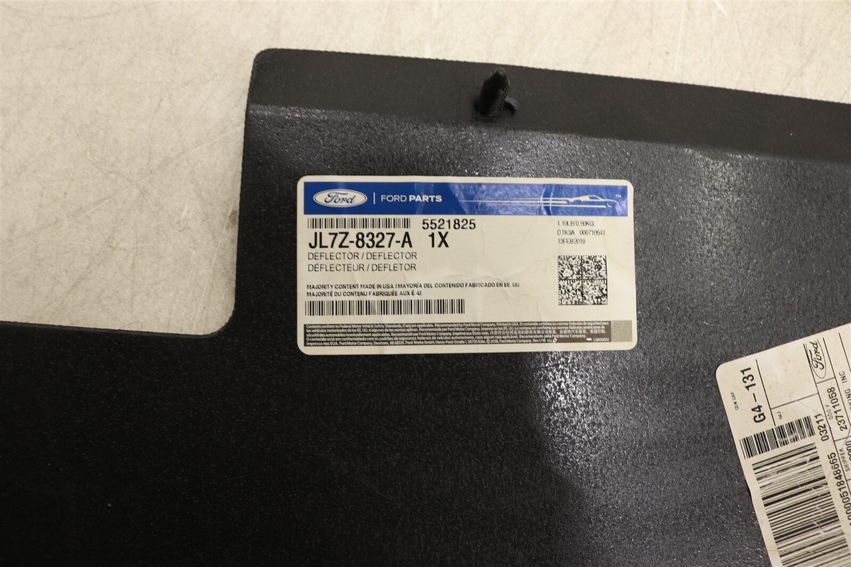 NEW OEM Ford Radiator Support Lower Air Deflector JL7Z-8327-A