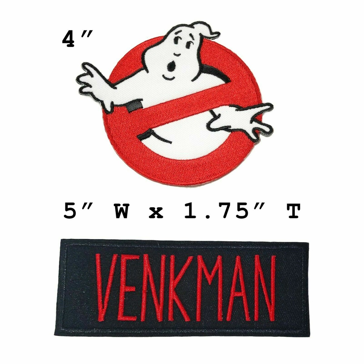 Ghostbusters Cosplay PVC Airsoft Paintball patch 1 ronde
