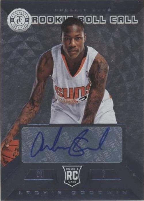 2013-14 Totally Certified - Rookie Roll Call Signatures Archie Goodwin ...