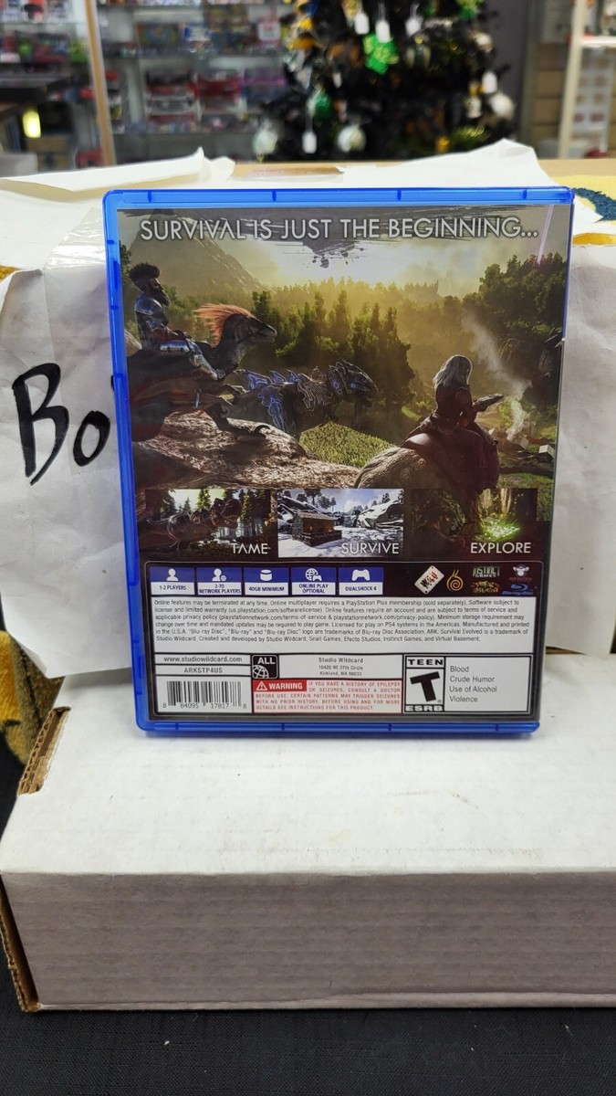 CIB ARK SURVIVAL EVOLVED PS4 SONY PLAYSTATION 4 VIDEO GAME | eBay