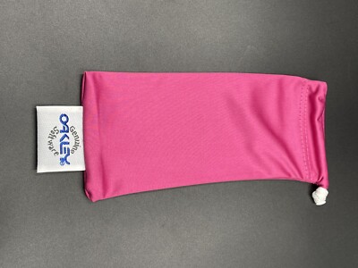 Oakley Pink Frogskin Microfiber Bag