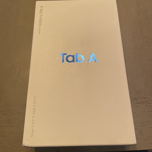 Samsung Galaxy Tab A SM-T380 16GB 8" Screen WiFi, Silver, New In Box
