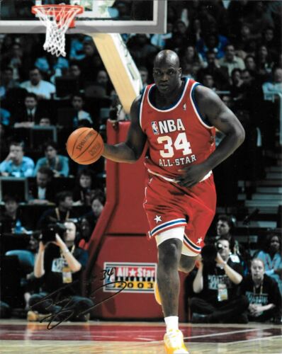 Shaquille O'Neal Color 8x10 Glossy Photo Publicist Promo Autopen Signature HOF - Picture 1 of 2