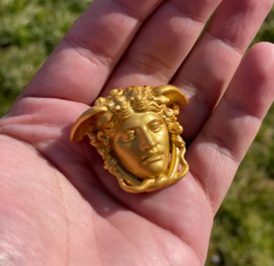small Medusa mold Resin, plaster, candle, soap ,clay mold Decorating 