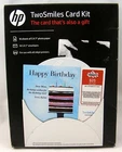 Hewlett-Packard TwoSmiles Card Kit NEW--SEALED Package 5" x 7" SF788A HP