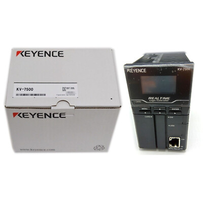 KEYENCE　KV-7500　他SET（動作確認済）PLCシーケンサー New In Box KEYENCE KV-7500 KV7500 Programmer Controller | eBay