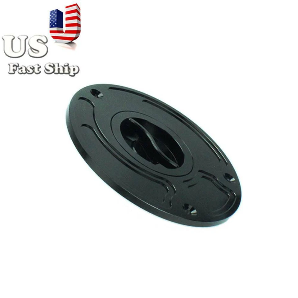 Para HONDA CBR 600 F4 F3 F2 CBR1000RR/Fireblade CNC Billet Tapa Gas Tanque de Combustible Foto 4 de 4