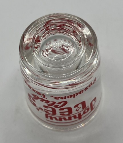 Vintage Mickey Gilley’s Club SHOT GLASS Johnny Lee’s Club Pasadena Texas 1980’s - Picture 6 of 7